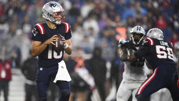 Nya New England Patriots vinner sin första match